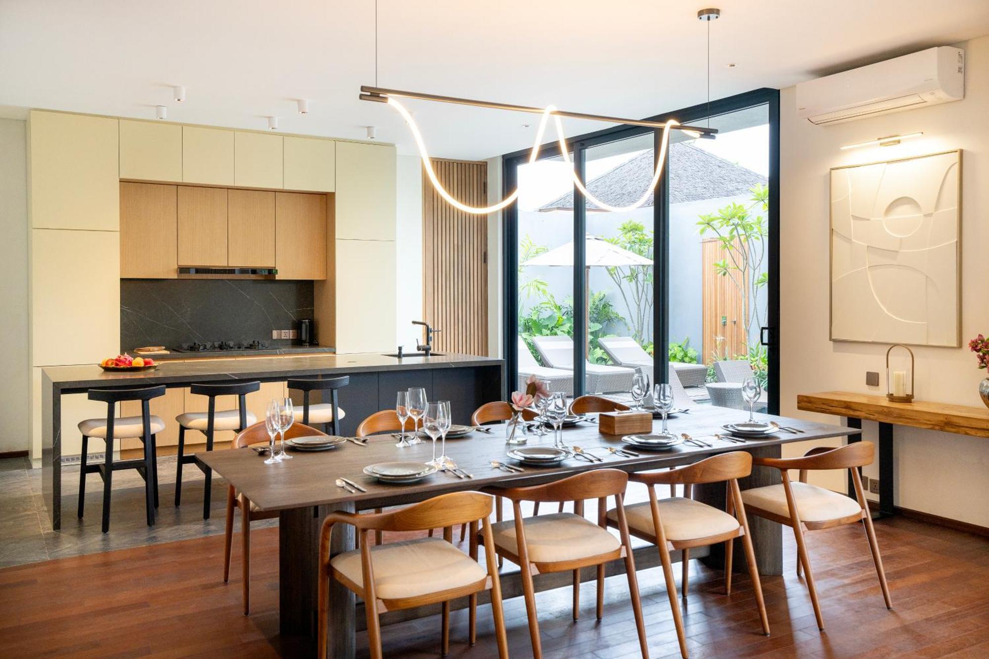 Trident-1 Villa Modern 4Br In Batu Bolong, Canggu Buitenkant foto