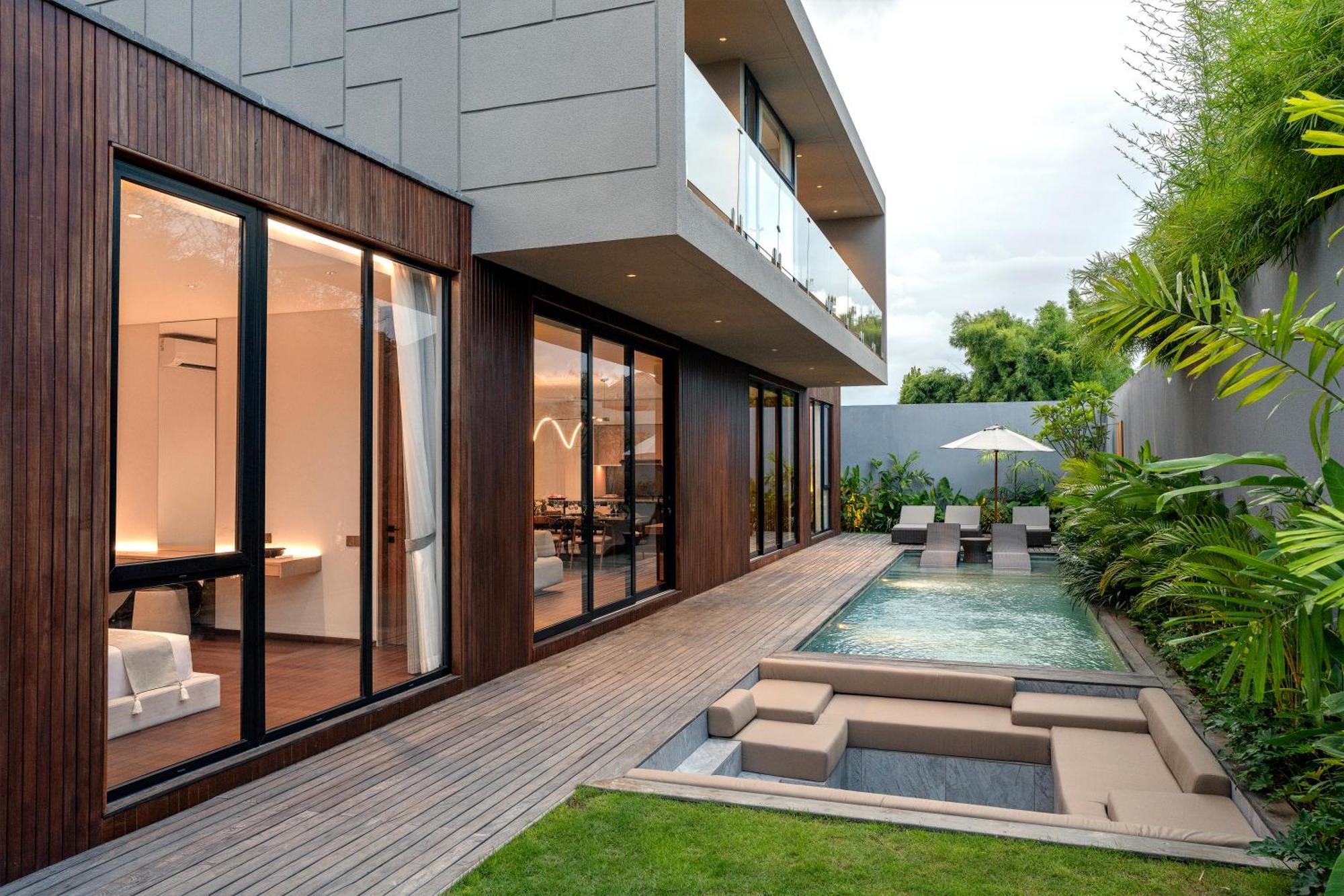 Trident-1 Villa Modern 4Br In Batu Bolong, Canggu Buitenkant foto